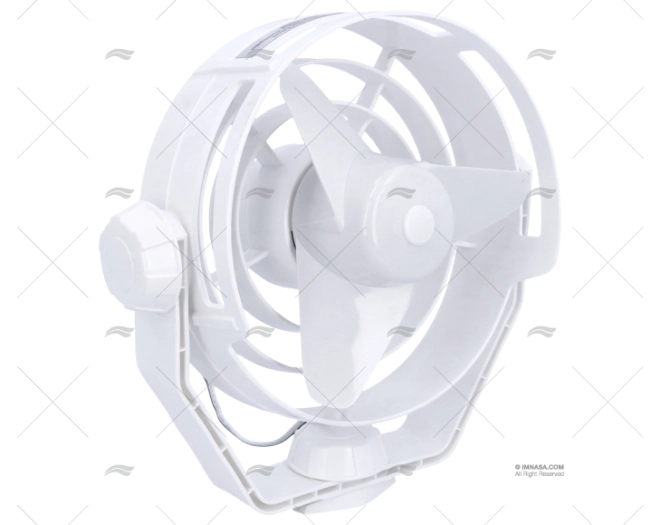 VENTILADOR TURBO 12V BLANCO