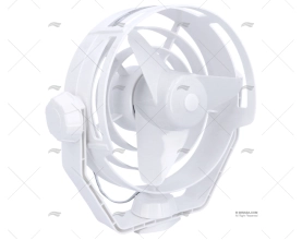 2-SPEED TURBO FAN 12V  PLASTIC WHITE