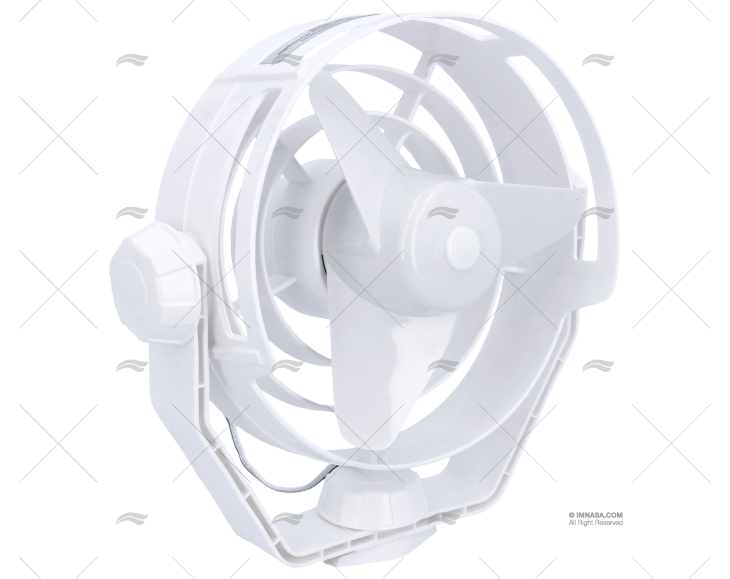 2-SPEED TURBO FAN 12V  PLASTIC WHITE HELLA MARINE