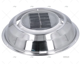 VENTILATEUR SOLAIRE 178MM INOX MARINCO