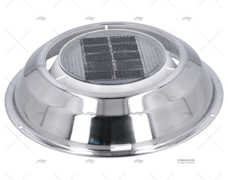 VENTILATEUR SOLAIRE 178MM INOX MARINCO