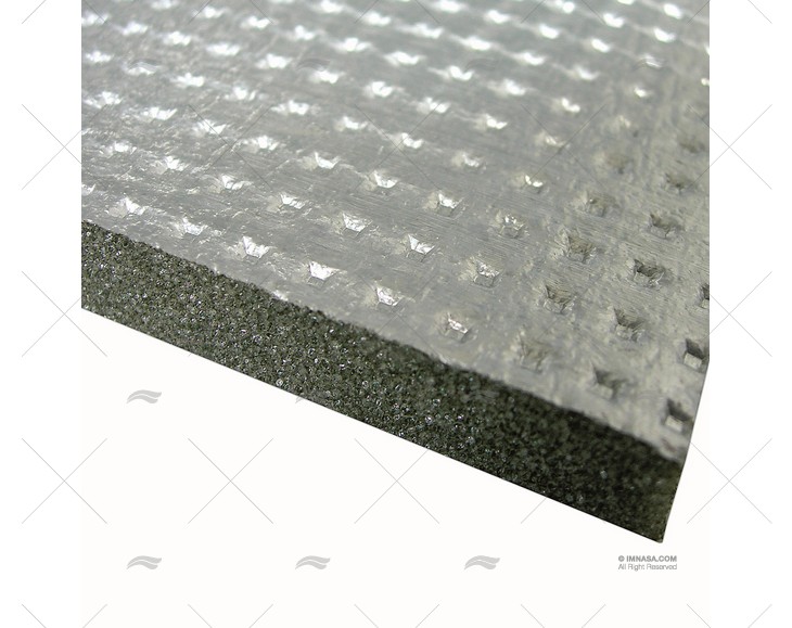 SOUND ABSORBING FOAM WITH METAL SHEET ITALVIPLA