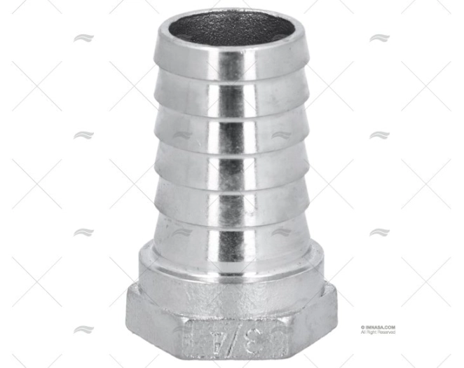 ENTRONQUE INOX H 3/4"x25mm