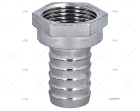 ENTRONQUE INOX H 1"x25mm