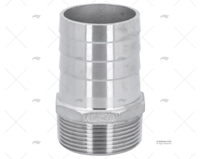 ENTRONQUE INOX 1"1/2x45mm