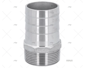 ENTRONQUE INOX 1"1/2x45mm