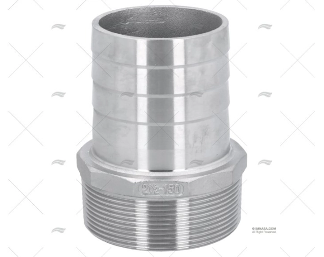 RACCORD ANNELE INOX 2 1/2" X 63,5mm