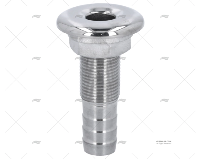 PASACASCO INOX 3/8"x15mm