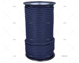 CORDAGE POLYESTER BLEU 12MM