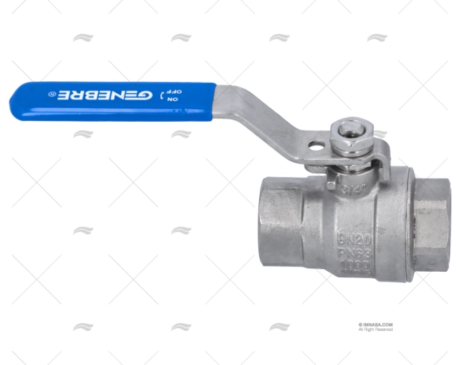 INOX BALL VALVE 3/4"