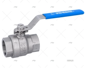 INOX BALL VALVE 1"1/4