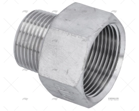 HEX BUSHING MALE 1" FEMALE 1"1/4 S.S.