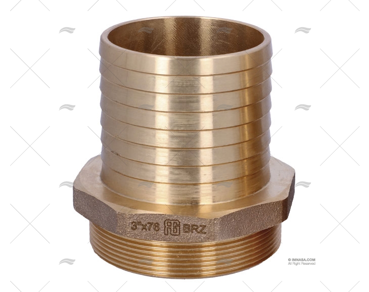 CONEXÃO BRONZE 3"x76mm GUIDI