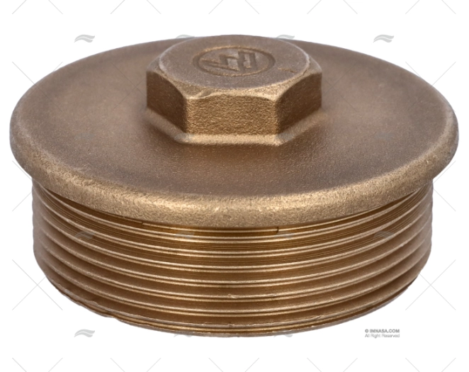 BRASS NUT PLUG  MALE 2