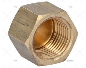 BRASS NUT PLUG FEMALE 1/2'