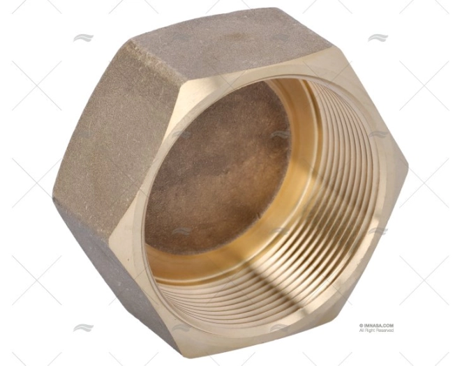 BRASS NUT PLUG MALE 2'