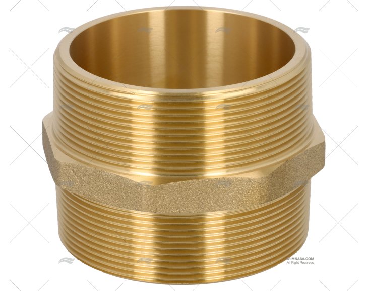 BRASS COUPLER MALE-MALE 3' GUIDI