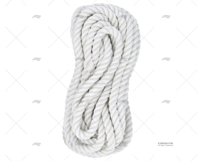 CORDAGE BLANC 18mm A/EPISSURE 1X15 MT