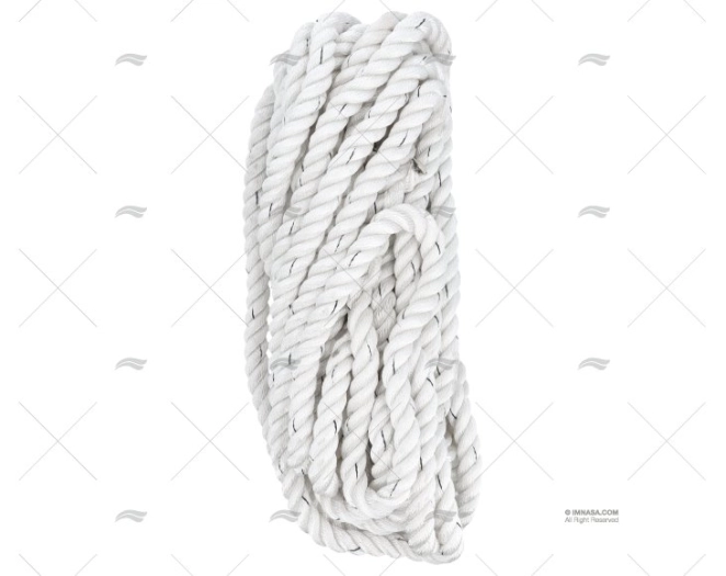 CORDAGE BLANC 20mm A/EPISSURE 1X15 MT