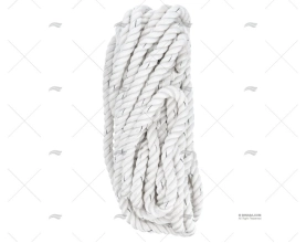 CORDAGE BLANC 20mm A/EPISSURE 1X15 MT