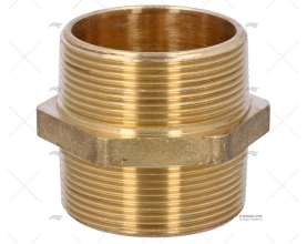 BRASS COUPLER  MALE-MALE 2'