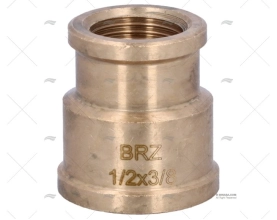 MACHON BRONCE H-H 1/2"-3/8" GUIDI GUIDI