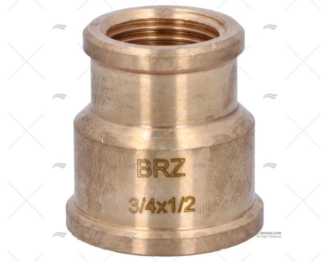 BRASS BUSH  FEM-FEM. 3/4