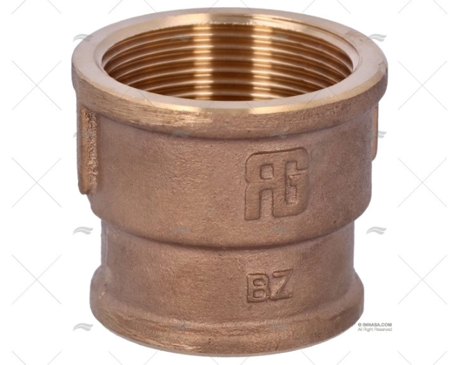 BRASS BUSH  FEM-FEM. 1