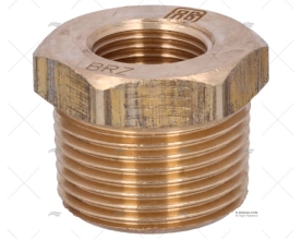 BRONZE COUPLER  MALE-FEM. 3/4