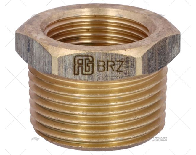 REDUÇÃO BRONZE M-H 1"-3/4" GUIDI