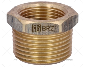 REDUÇÃO BRONZE M-H 1"-3/4" GUIDI