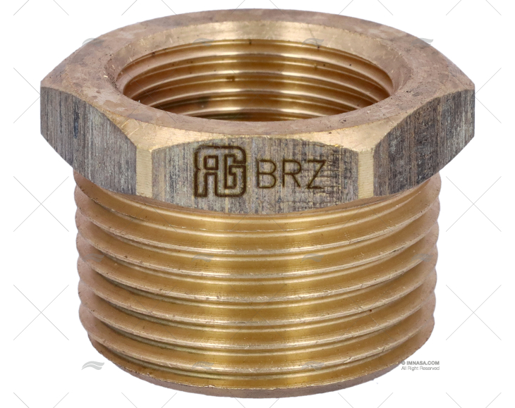 REDUÇÃO BRONZE M-H 1"-3/4" GUIDI GUIDI