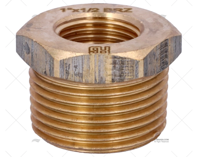 REDUÇÃO BRONZE M-H 1"-1/2" GUIDI