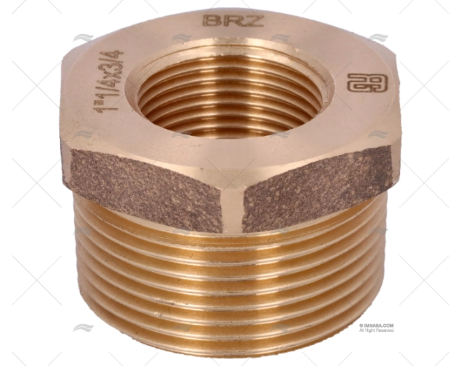 REDUÇÃO BRONZE M-H 1"1/4-3/4" GUIDI