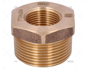 REDUÇÃO BRONZE M-H 1"1/4-3/4" GUIDI