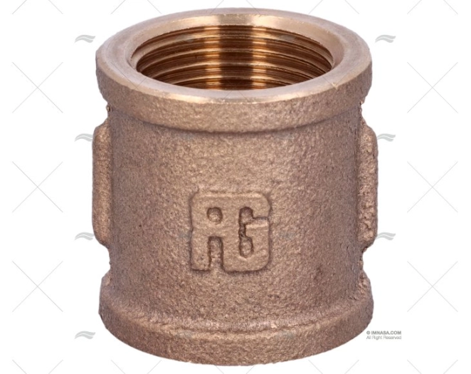 COUPLER IN BRONZE  FEM-FEM. 3/4