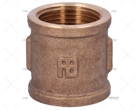 COUPLER IN BRONZE  FEM-FEM. 1 GUIDI