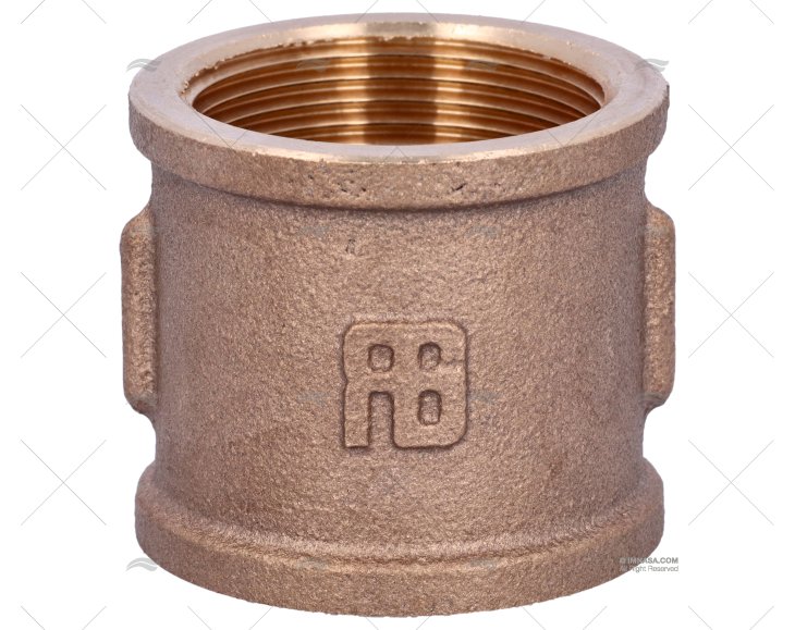 COUPLER IN BRONZE  FEM-FEM. 1 GUIDI