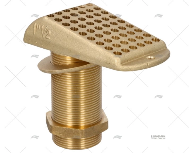 BRASS  WATER STRAINER 1 1/2