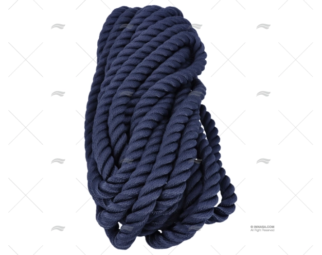 CORDAGE BLEU 20mm A/EPISSURE 1X15 MT