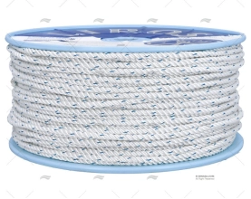 CABO POLYESTER 06mm BLANCO 200m