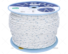 CABO POLYESTER 08mm BLANCO 200m LIROS