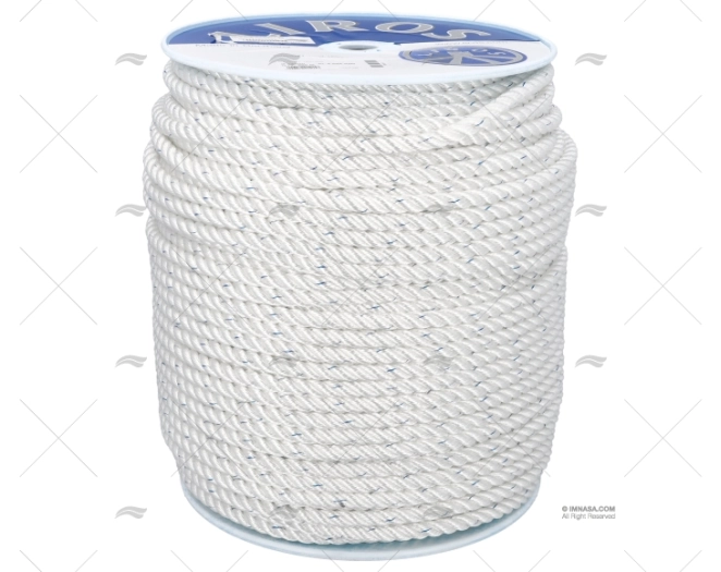 CABO POLYESTER 10mm BLANCO 200m