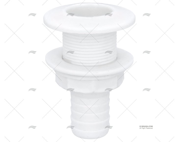 PASACASCO EN PVC BLANCO 1"1/4x30mm