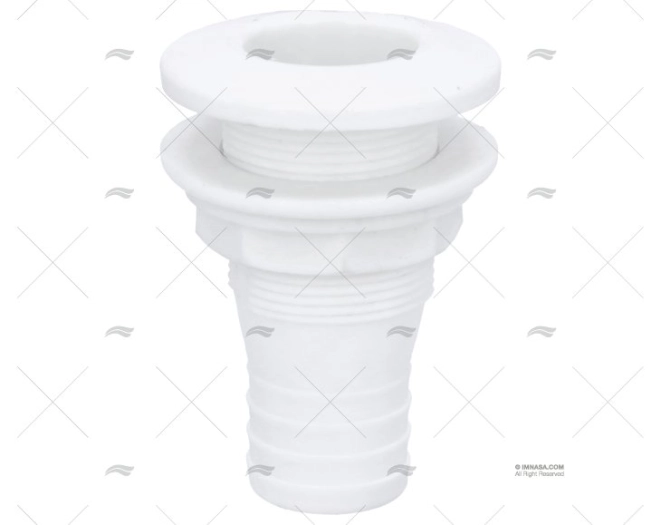 PASACASCO EN PVC BLANCO 1"1/2x37mm