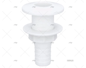 PASSA-CASCOS EN PVC BRANCO 1"x25mm