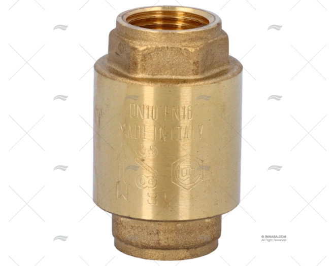 CHECK VALVE FOR HEATER, PUMPS, ETC 3/8' GUIDI