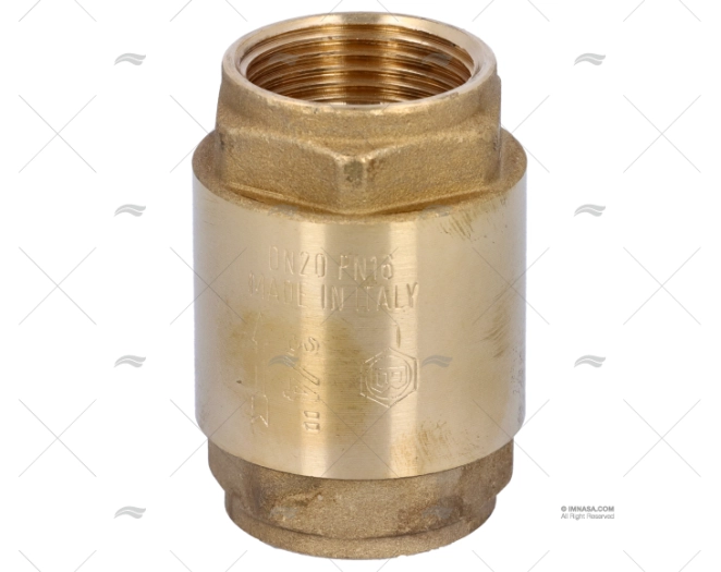 CHECK VALVE FOR HEATER, PUMPS, ETC 3/4' GUIDI