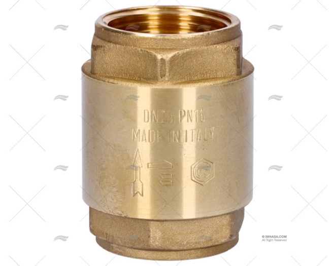 CHECK VALVE FOR HEATER, PUMPS, ETC 1'