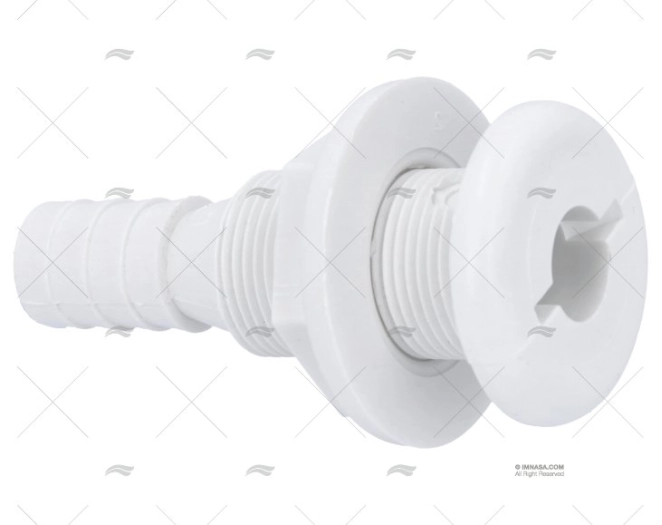 PASACASCO BLANCO 3/4"   19mm